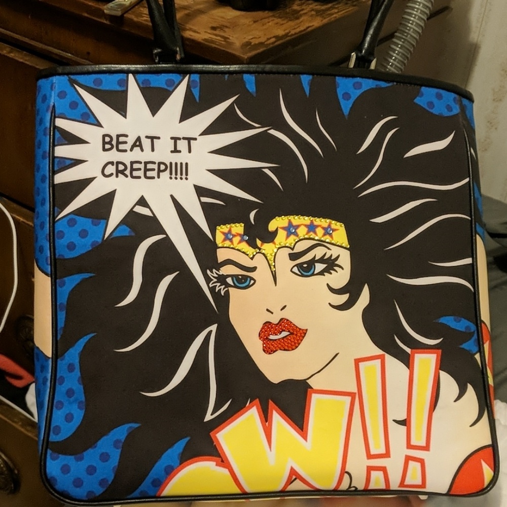 NWT rare Isabella Fiore Wonder Woman Tote bag